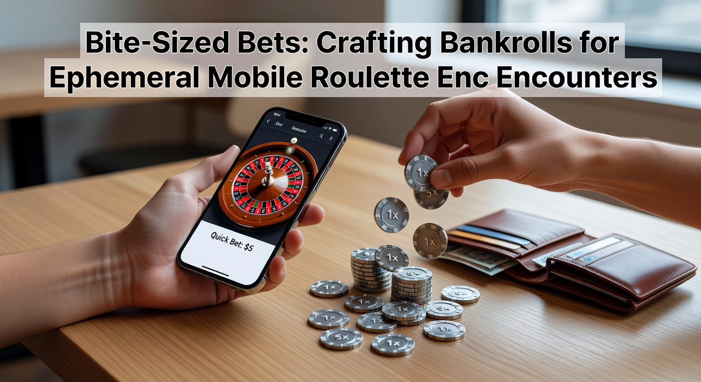 Grafiek met bankroll-curves voor korte mobiele roulette sessies, illustrerend winstkansen bij kleine inzetten