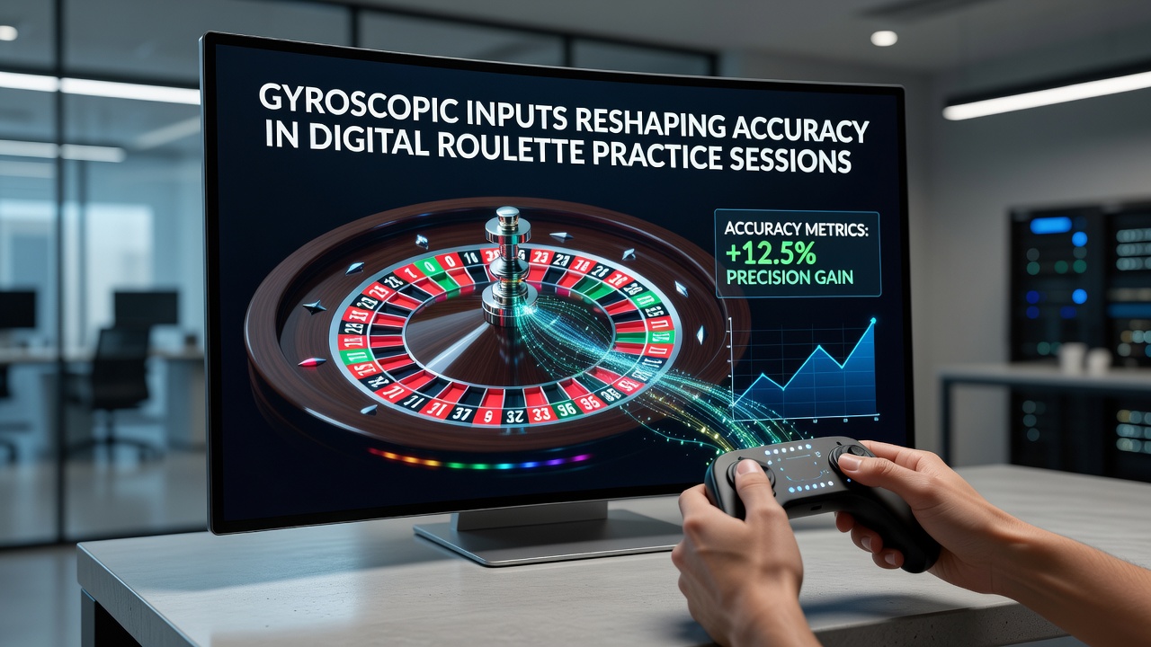 Vergelijking van traditionele touchscreen roulette en gyroscopische input op mobiele apparaten
