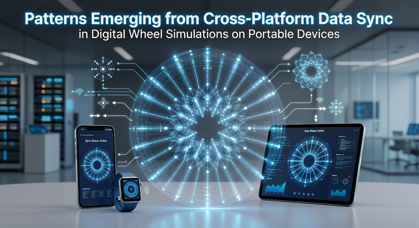 Cross-platform datasynchronisatie in digitale wielsimulaties op mobiele apparaten