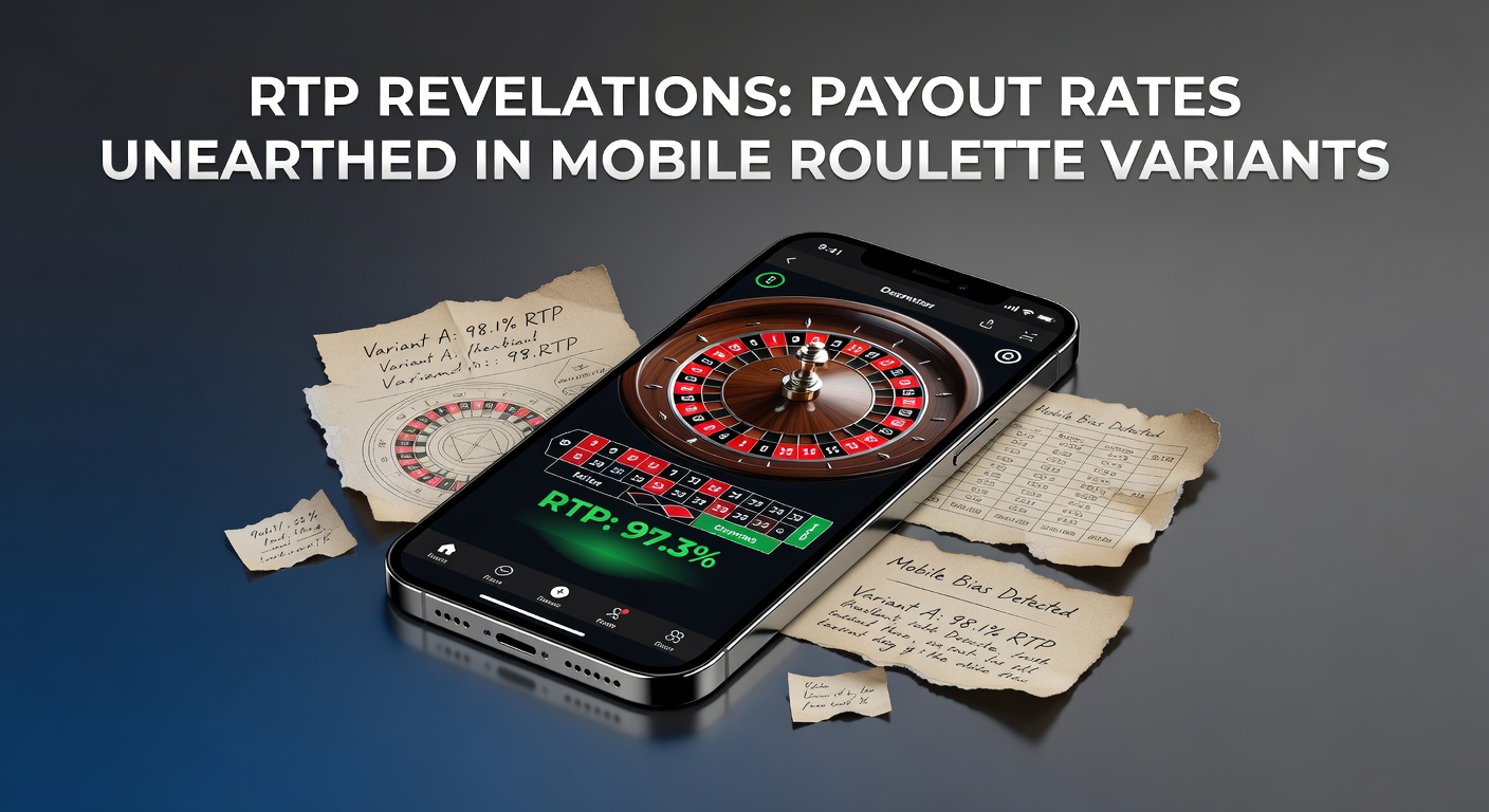 Grafiek met RTP-percentages van verschillende mobiele roulettevarianten, inclusief Europese en Franse versies op smartphones