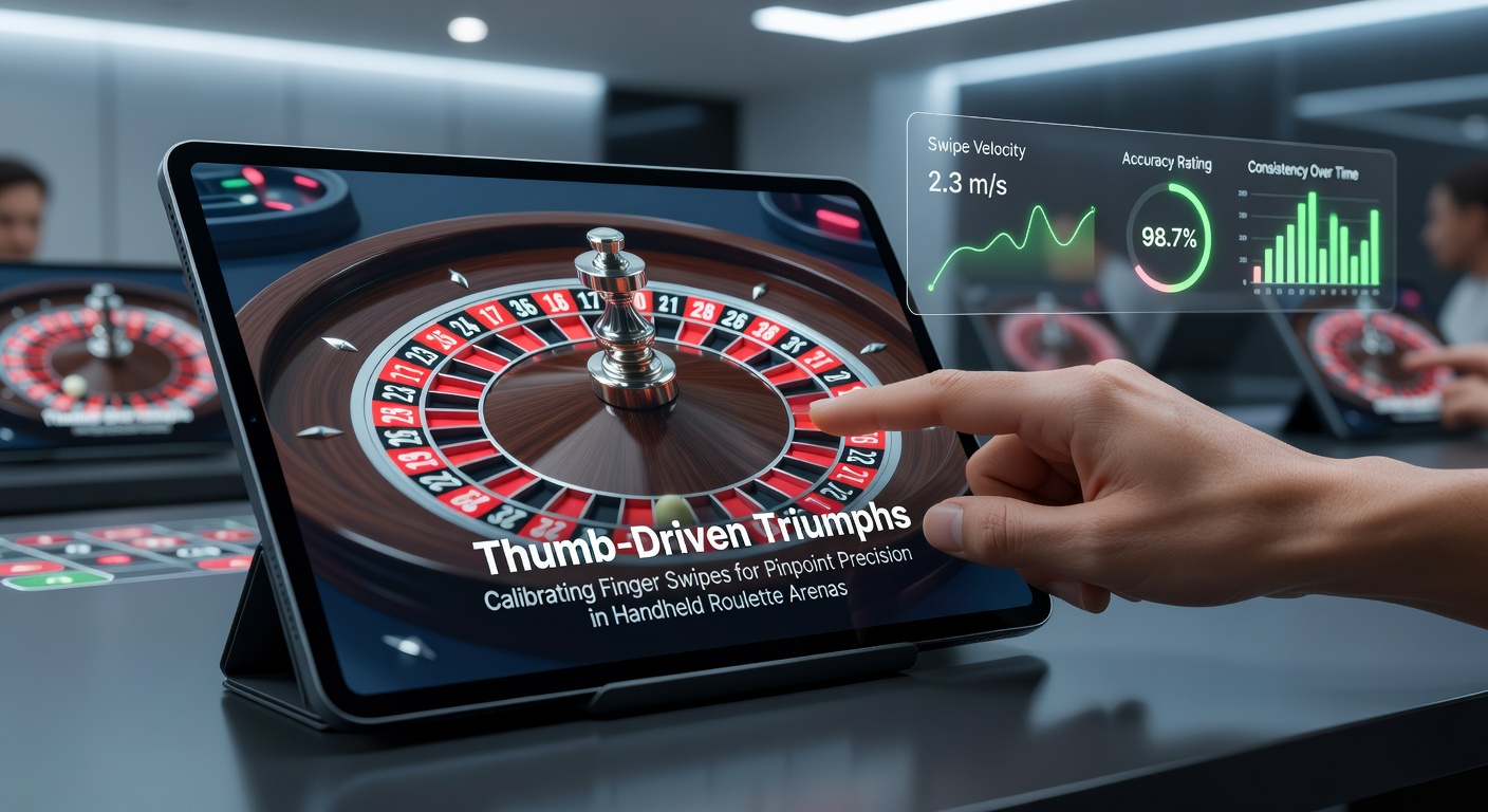 Grafiek met swipe-trajecten op een mobiel scherm, illustrerend kalibratie-curves voor roulette-inzetten met duimbewegingen